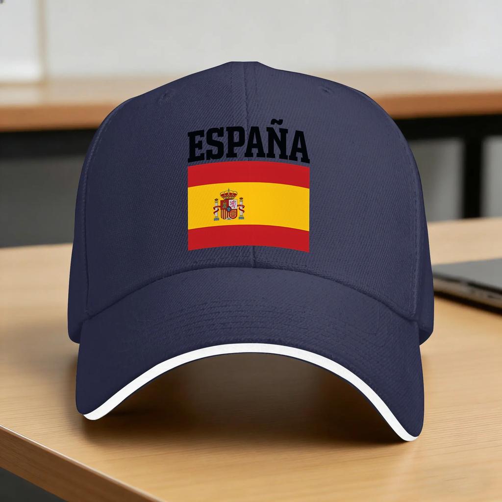 Spring Espaa  Baseball Cap  Outdoor Sport Casual Design Sun Hip Hop Hats Women Unisex Wholesale Baseball Caps