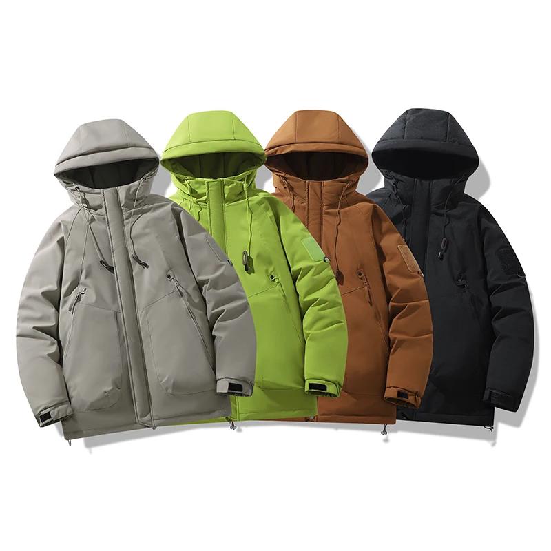 Running Comfortable Breathable Cotton Jacket for Winter Outdoor Sports Fitness Windproof Warm Parker Cotton Jacket High-quality