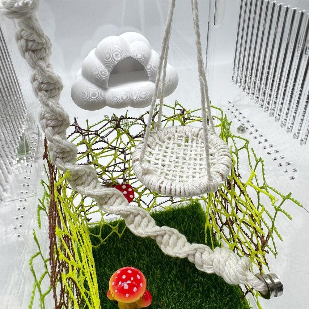 Handmade Jumping Spider Enclosure Hangable Hermit Crab Climbing Enclosure Pet Supplies