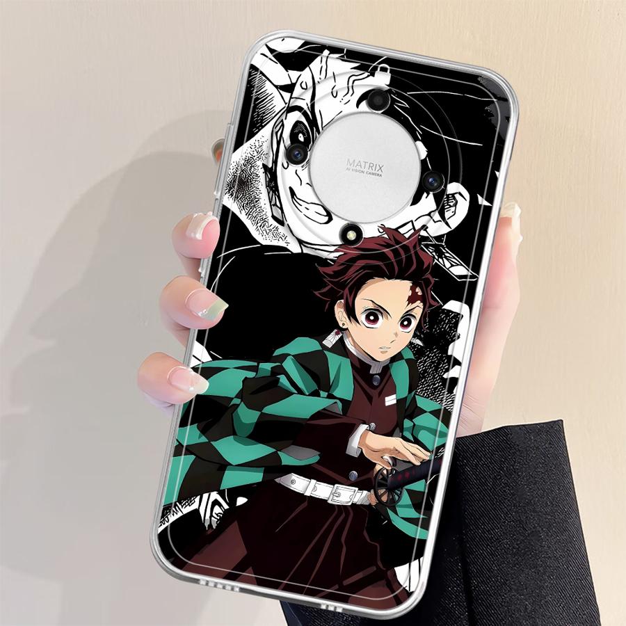 Case for Honor X8a X7b X8 X9a 90 Lite X9b X8b Soft Phone Cover D-Demon S-Slayer