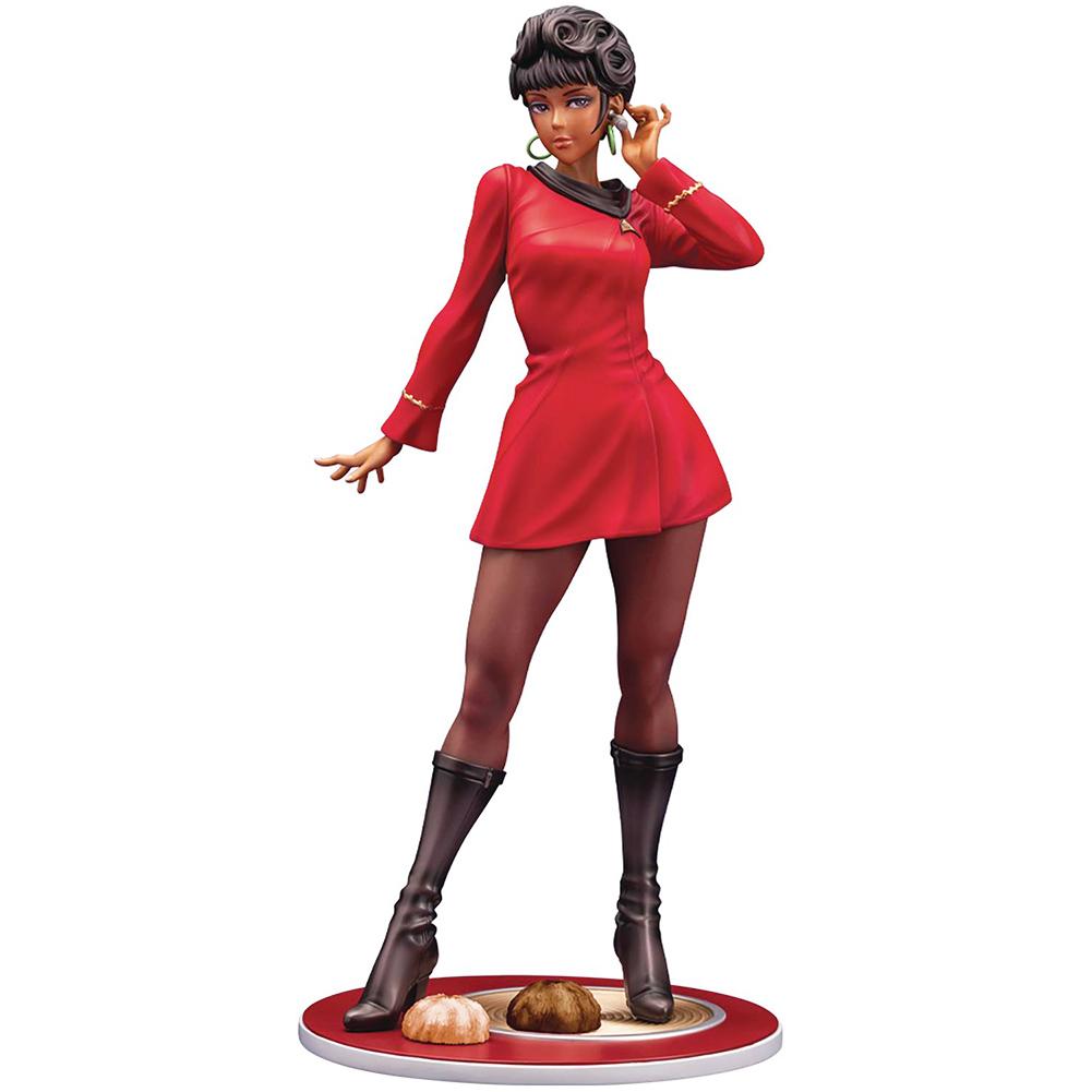 

Original illustration figure Command Officer action figures standing posture Nyota Uhura Figurine PVC toy model statue gift 22cm 22cm
