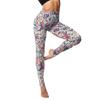 Floral Leggings High Waist Paisley Printed Legging For Women Highly Stretchable Fitness Tights Yoga Pants Workout Sportswear