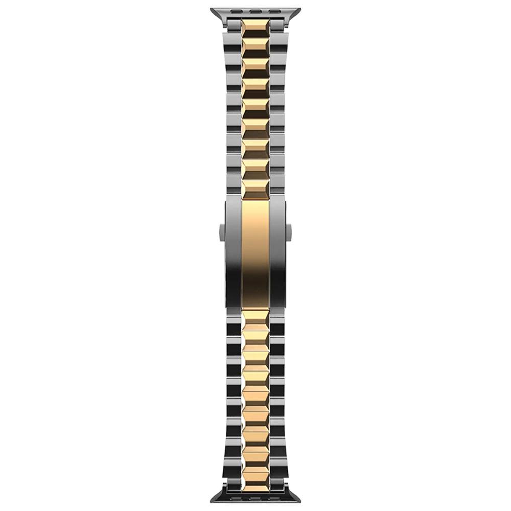 Titanium Bracelet for Apple Watch Band Ultra 2 49mm 10 46mm Metal Luxury Men Strap for Series 9 8 7 6 5 4 SE 45mm 44mm Wristband