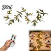 Flexible Rattan for Fireplace Christmas Artificial Pine Garland, Real Touch Norfolk Faux Greenery Winter Festive Atmosphere Light Cypress Garland
