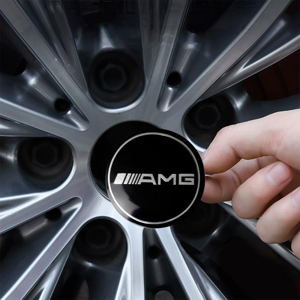 56/60/63/65/68MM Car Styling Wheel Center Caps Hub Cover Decor Stickers For Mercedes Benz AMG W203 W206 W220 W205 W212 W210 W108