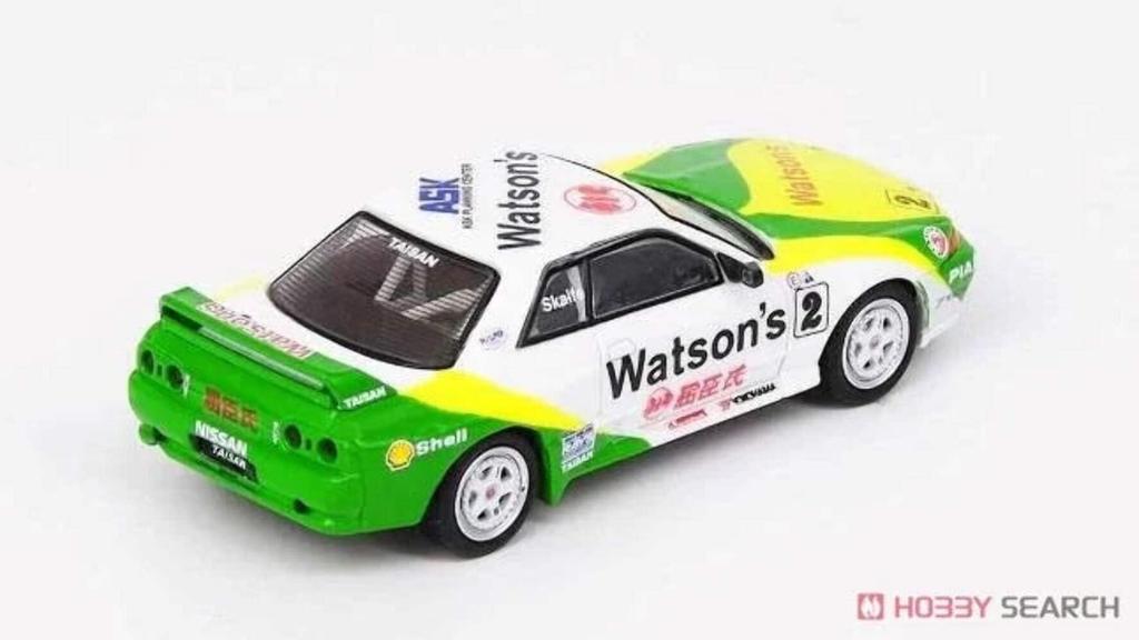 Inno Models Nissan Skyline WATSONS 1991 Macau Guia Race 1/64 GT-R (R32) #2 (Finished Model)