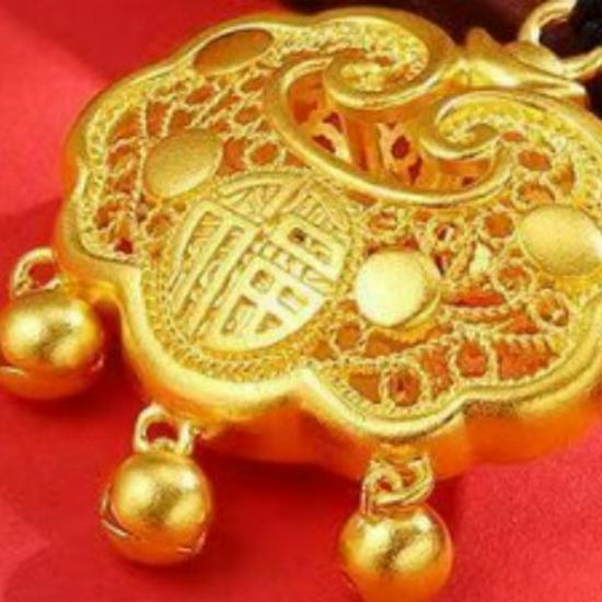 Good Fortune Longevity Peace Necklace