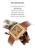 Sanda Women's Retro Leather & Mesh Strap Casual Wristwatch