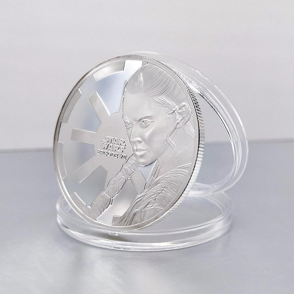 

Зоряні війни: Рей, кінотовари, пам ятні медалі, монети, Сходження Скайвокера, фанати Зоряних Війн, золоті та срібні монети