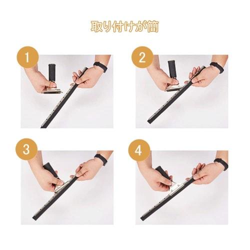 Naturkautschuk Abzieher Ersatzgummi, 105cm, Zuschneidbar, Ersatzabzieher für Fenster- und Glasreinigung, Professionelle Anwendung (Schwarz)