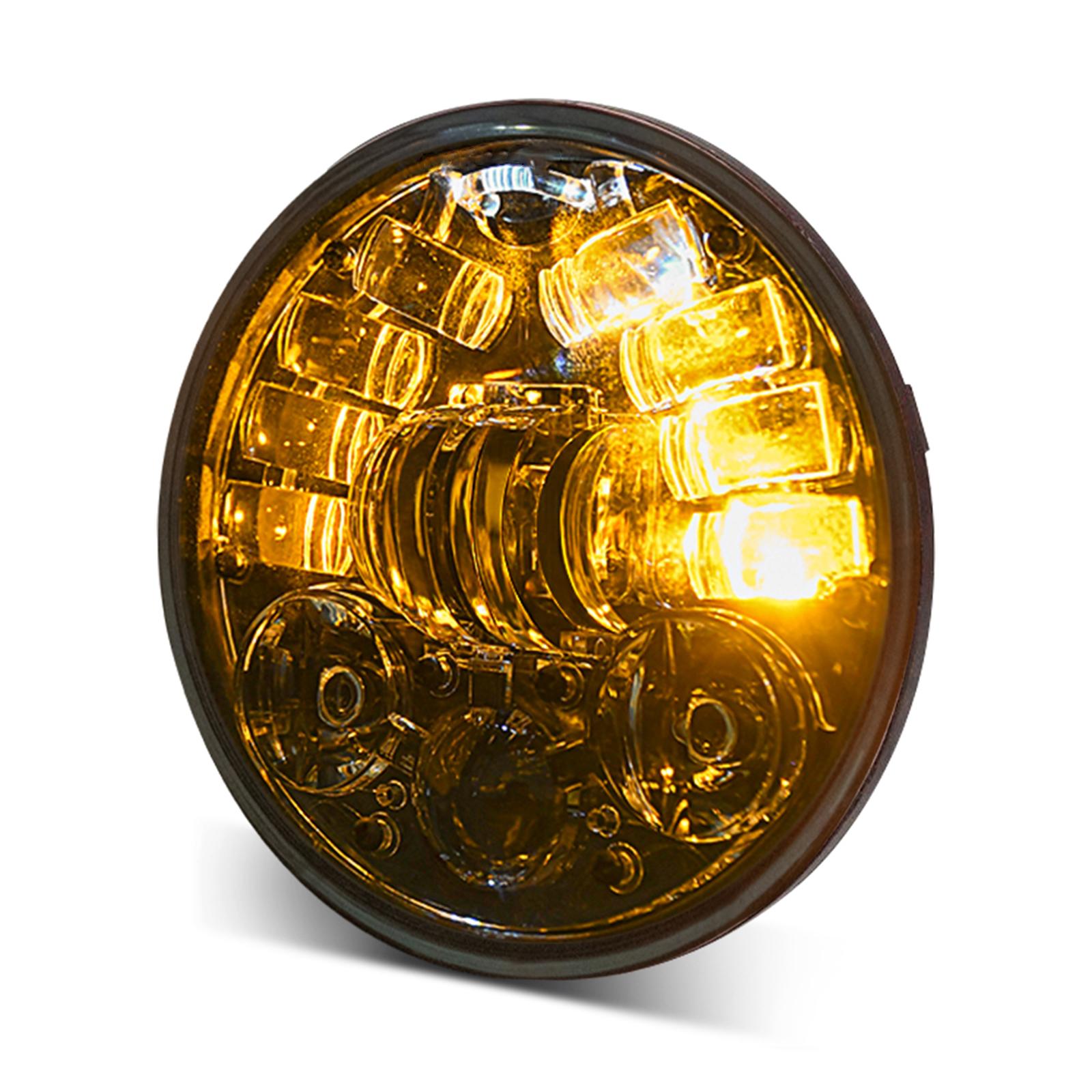 

5-34 5,75-дюймовая светодиодная фара для мотоцикла с сигналом поворота DRLБлижний светДальний свет IP67 Водонепроницаемый 0 чёрный