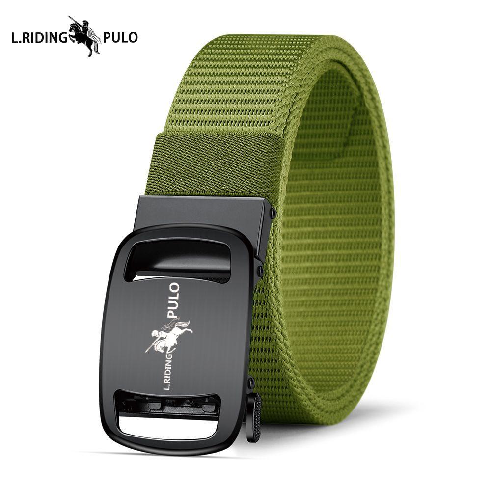 Men's Automatic Buckle Wear-resistant Belt for Middle-aged and Young Business and Casual Belt