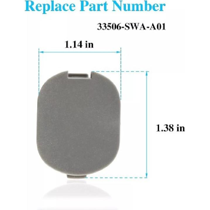 2x Tail Lamp Light Bezel Cap Cover Fit for 2007-2011 Honda CR-V 33506-SWA-A01