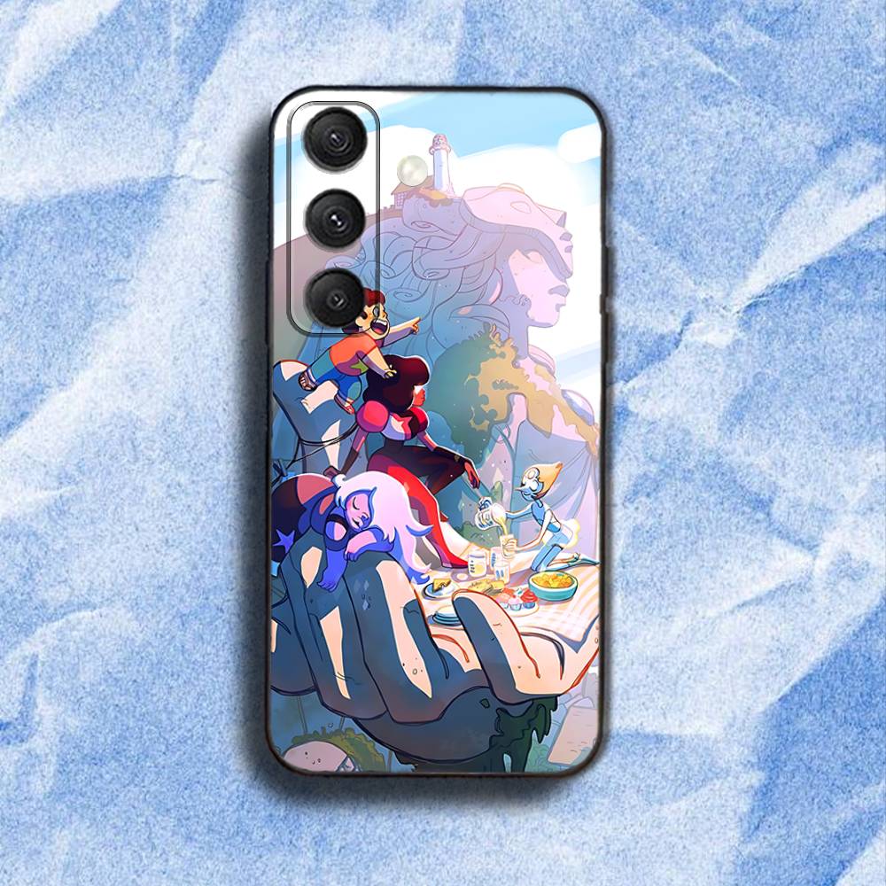 hot Steven Universe Cartoon Phone Case For Samsung S22,S24,S20,S25,S23,S30,S21,Ultra,Plus,Fe,5G,Lite perfect touching feel case