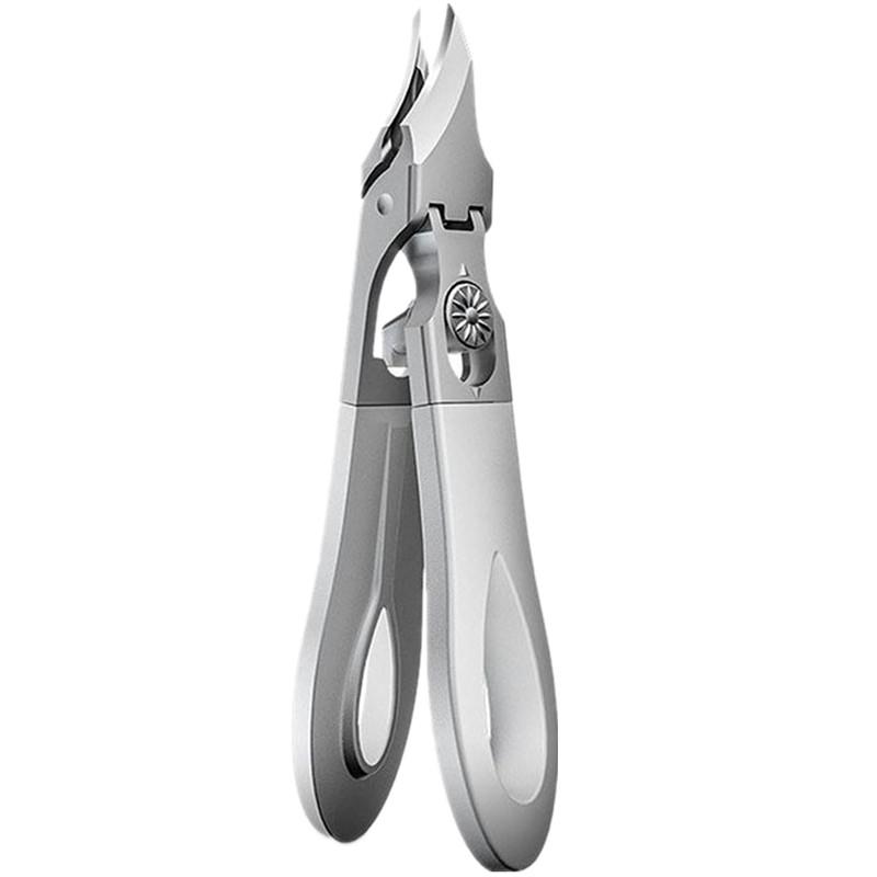 

BEPAN 2pcs/set Nail Care Kit Heavy-Duty Precision Cutting for Thick Nails Includes Slant Tweezers Cuticle Pusher Eagle Beak Pliers