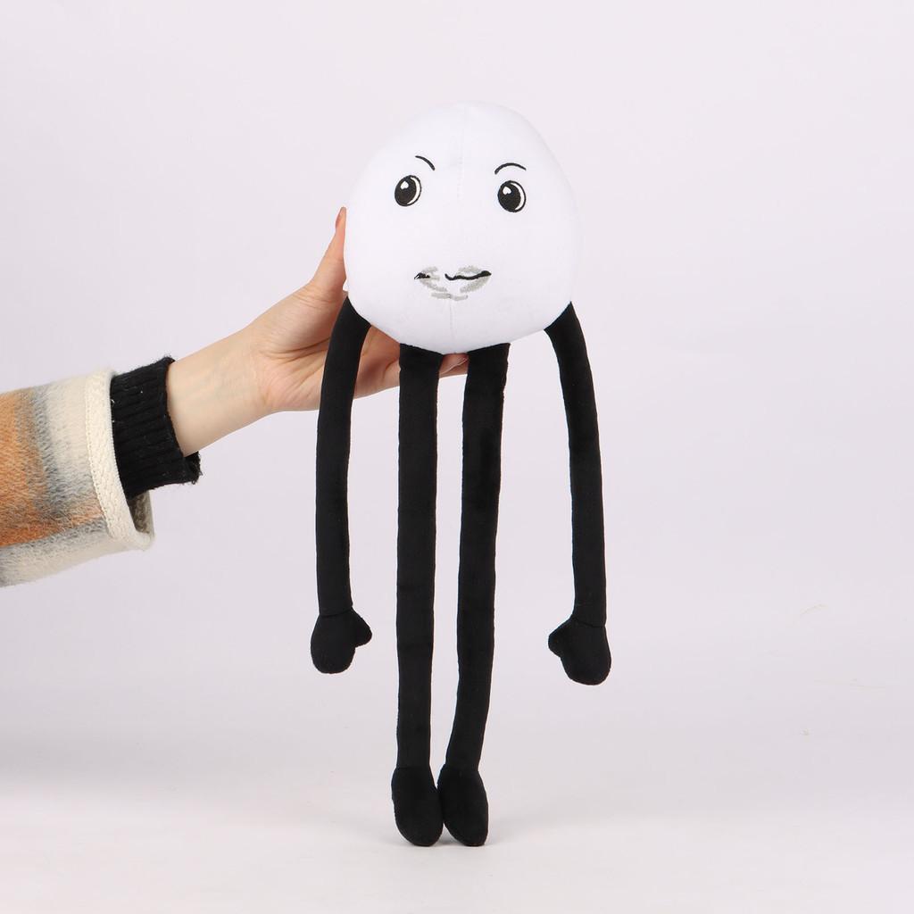 

Mr. Egg Ending The Hunt Plush Cartoon Doll 38cm Black