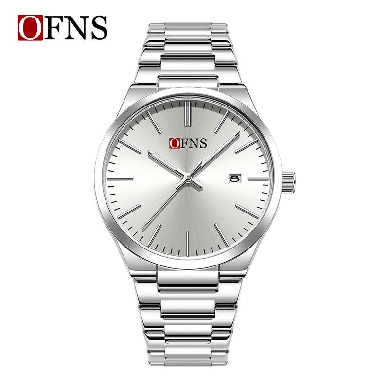 Oufanni TEMU Unisex Waterproof Quartz Watch with Date Display