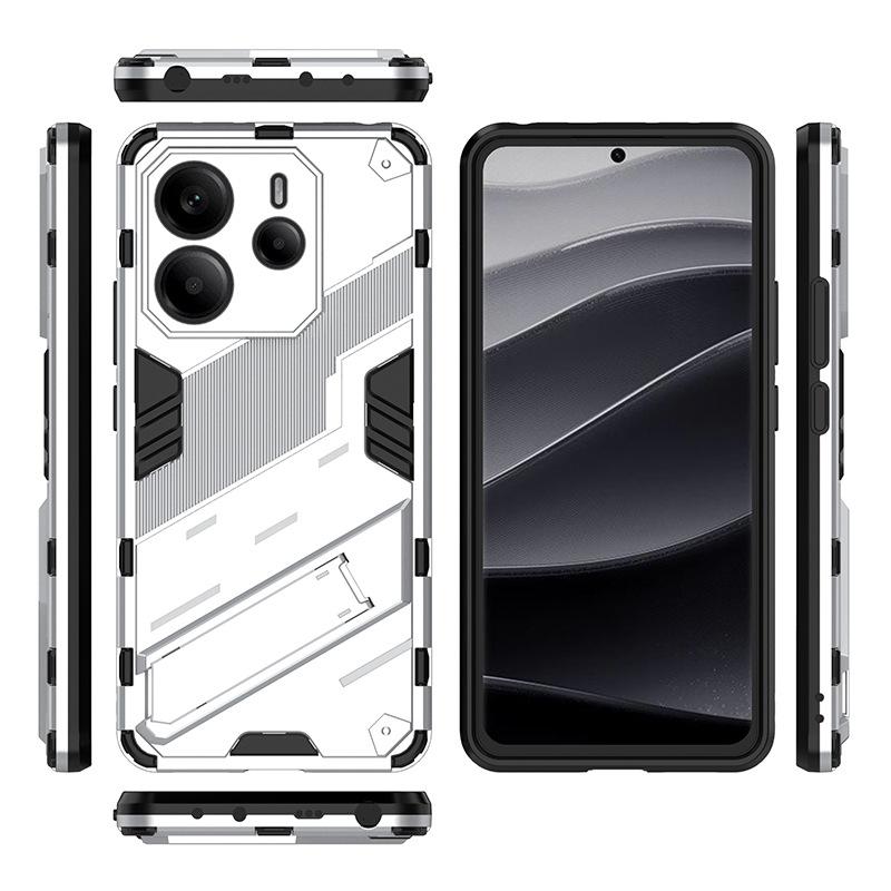 Suitable for Redmi Note11 Pro punk armor mobile phone case Xiaomi 11 Pro invisible bracket protective case