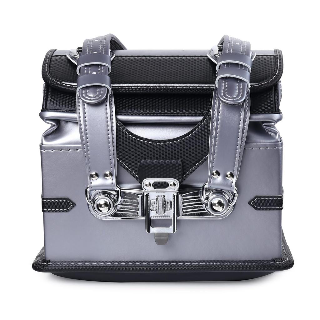 Coulomb School Bag Mail Order Only Lightweight Special Leather Fits A4 Flat Files Luxury Gift Packaging Ships Within 30 Days Boys' / / / / / (Silver +