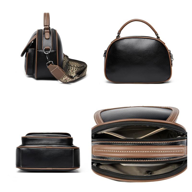 Luxury Design Double Zipper Handbags High Quality PU Leather Crossbody Shoulder Bags For Women Ladies Solid Color Messenger Bags