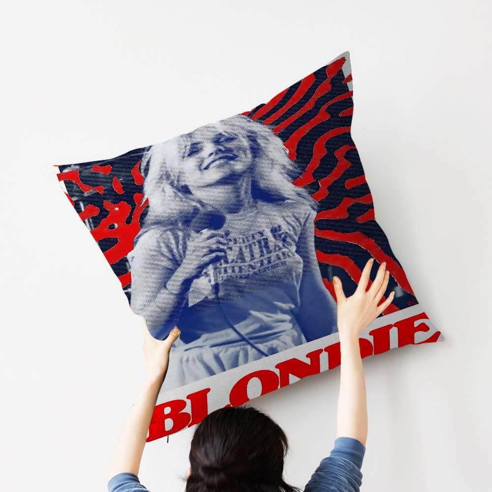 Rock Band B-Blondie Poszewka na poduszkę Dekoracyjna poduszka Sofa Wystrój domu Poszewka Poszewki na poduszki