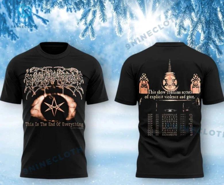 Bring Me The Horizon This Is The End Of Everything 3D T-Shirt M811 2XL