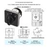 Zhuochao SZL9-20/D0083.1 Rotary Changeover Switch (Equivalent To LW31 GLE9 EP Universal Switch)