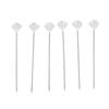 300Pcs Clear Crystal Rhinestone Head Pins Straight Shank Floral Wedding Pins  Bouquet Decoration