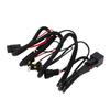 LED Light Bar Wiring Harness Kit 40A 2 Plugs 9006 Fog Light Wiring Harness Relay Kit for Vehicles
