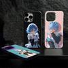 Re Zero Rem Emilia Phone Case For IPhone17 Air 16 15 14 Plus 13 12 11 Pro 7 8 XS Max XR Silver Black Bumper Case