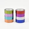 5M Laser Pattern Tape Blue Green Silver Creative Color Basic Diy Bookkeeping Decorative Material Stickers Handmade Tape