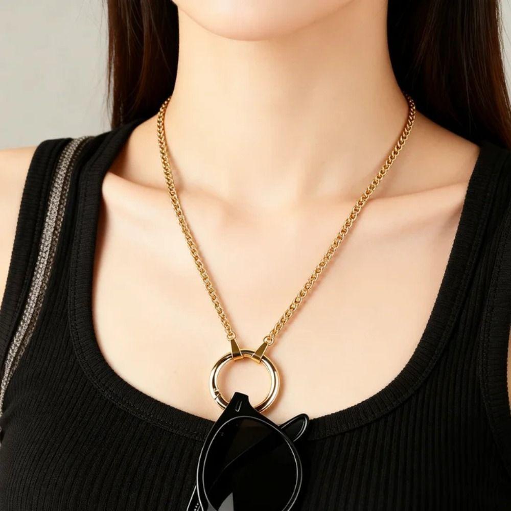 Collana Portafiacca alla Moda Portacatena Anti-Perdita per Occhiali da Sole