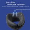 Pernă de gât în formă de U Pernă de călătorie din spumă cu memorie Anti-deplasare Camelback Tetieră