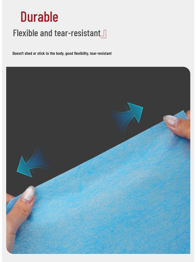 Waterproof Non-Woven Salon Bed Sheets - Oil-Proof & Thickened for SPA, Foot Bath, or Beauty Salon