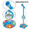 Kinder Rock'n'Roll Mikrofon mit Ständer Karaoke Lied Musikinstrument Spielzeug Gehirntraining Pädagogisches Spielzeug Geburtstagsgeschenk Mädchen Junge