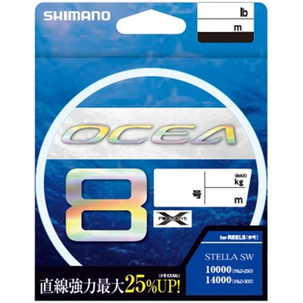 Рыболовная леска Shimano Ocea 8 300м 6.0号 SW Navy LD-A71S