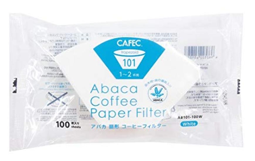 Sanyo Sangyo Abaka פילטר קפה 101 לכוס אחת-שתיים 100 יחידות AB101-100W 4 אריזות
