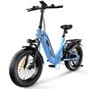 IScooter EB8 Elektrofahrrad 48V15Ah Akku 750W Motor City Elektrofahrräder 20 Zoll Reifen Faltbares E-Bike