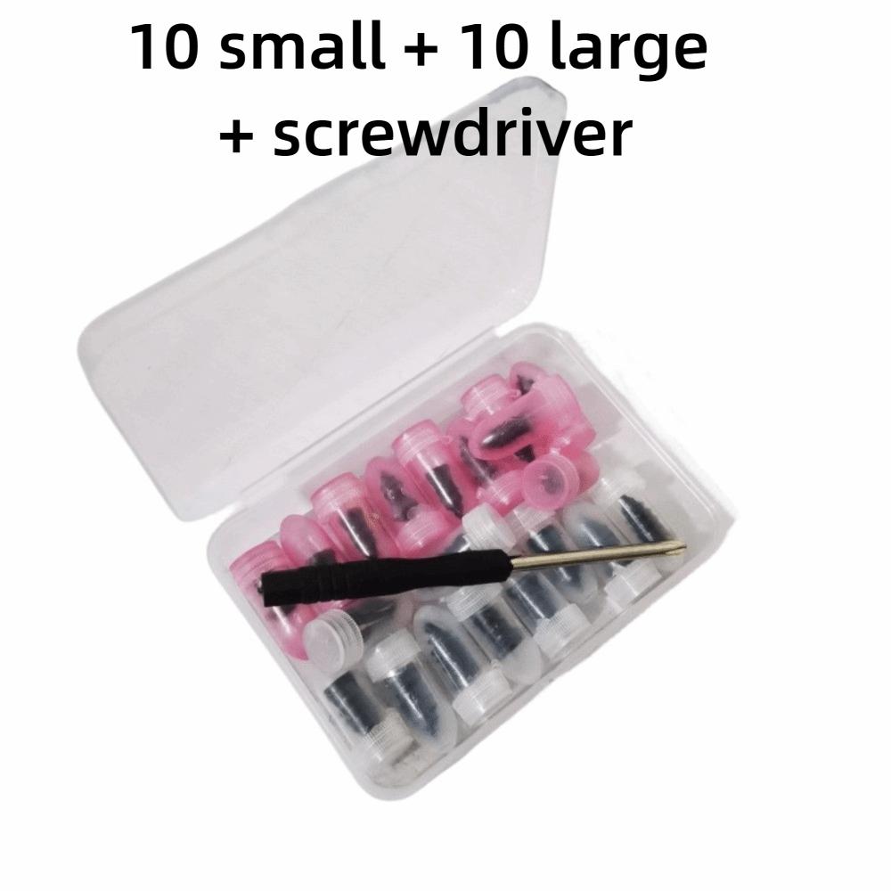 New 10/20/30/40/50PCS Rubber Car Vacuum Tyre Repair Nail Kit Screw in Car Tire Accessorie Tire Repair Rubber Nails Kits