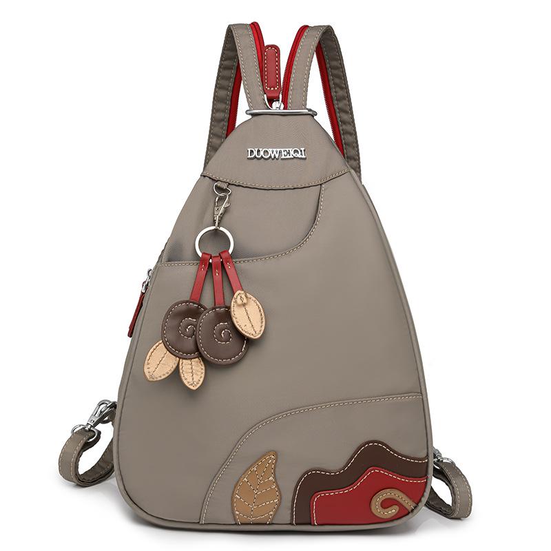 Fashionable Korean Style Waterproof Oxford Crossbody Backpack: Lightweight, Versatile, Large Capacity, Multi-functional