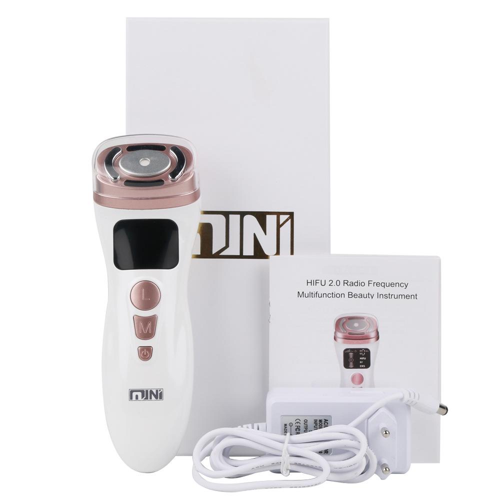 Mini Ultrasonic Sculpting Tool: HIFU EMS Pulse for Lifting & Wrinkle Smoothing