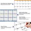 2026 Wall Calendar Large Erasable, Dry-Erase Academic Planner With Foldable Design For Office Classroom Home Decor, Gift