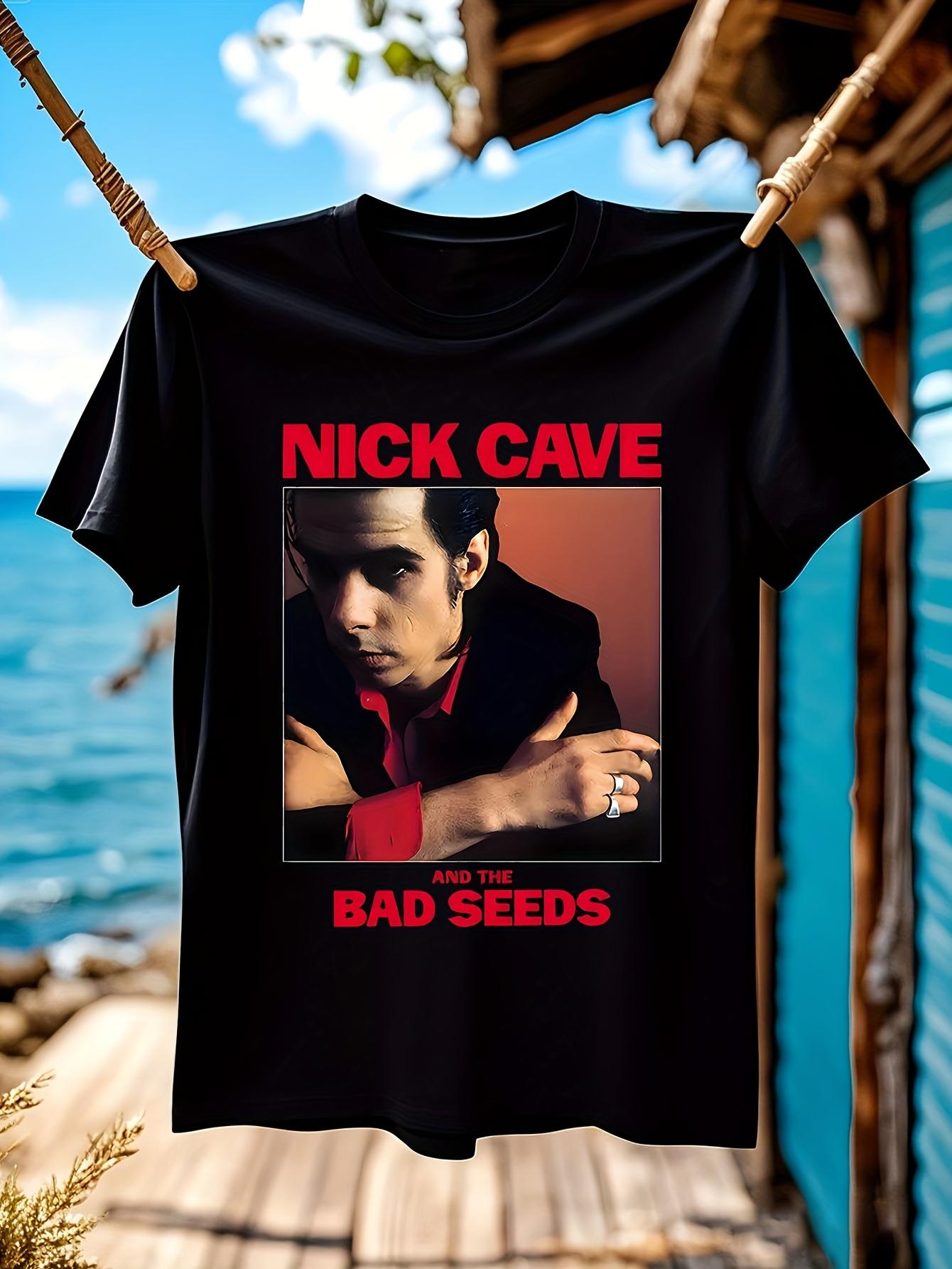 Nick Cave the Bad Seeds Official Band Logo Tshirt - Black... XXL