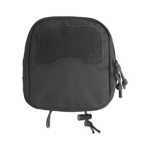 

Outdoor Tactical Bag with Elastic Band Hunting Camping Hiking Tactical Gear Flashlight Accessories Storage Bag Multi-purpose Zipper Pouch сірий