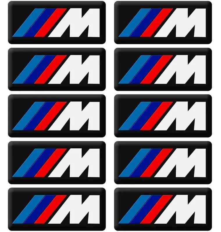 

10pc Car accessories Car Interior Sticker Car steering wheel sticker For bmw M Sticker X1 X3 X4 X5 X6 X7 e46 e90 f20 e60 e39 f10