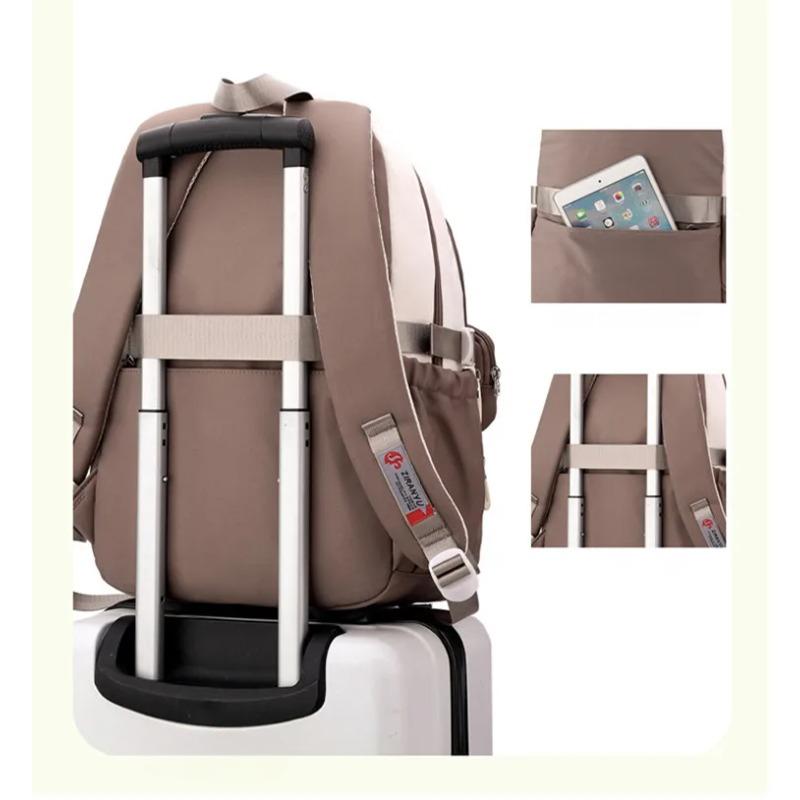 Animal Series Girls School Bags with Purse for Teenage Girls College Backpack Schoolbag Bear Printing Kids School Backpacks