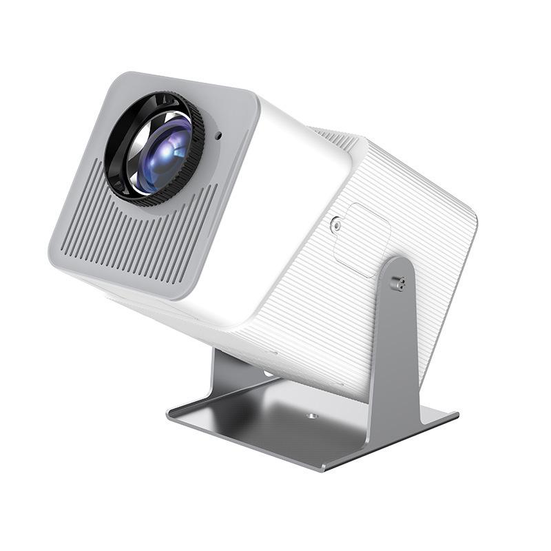 Lebeite Portable Mini HD Projector for Home, Dorm, and Bedroom – Mobile Phone Screen Mirroring with Gimbal Feature