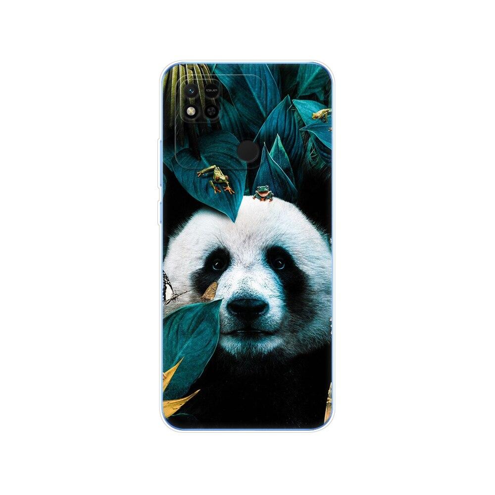 For Redmi 10A Case Back Cover For Xiaomi Redmi 10A Phone Case Redmi10A Bag Tpu Soft Silicon Protective Bumper Etui Funda Coque