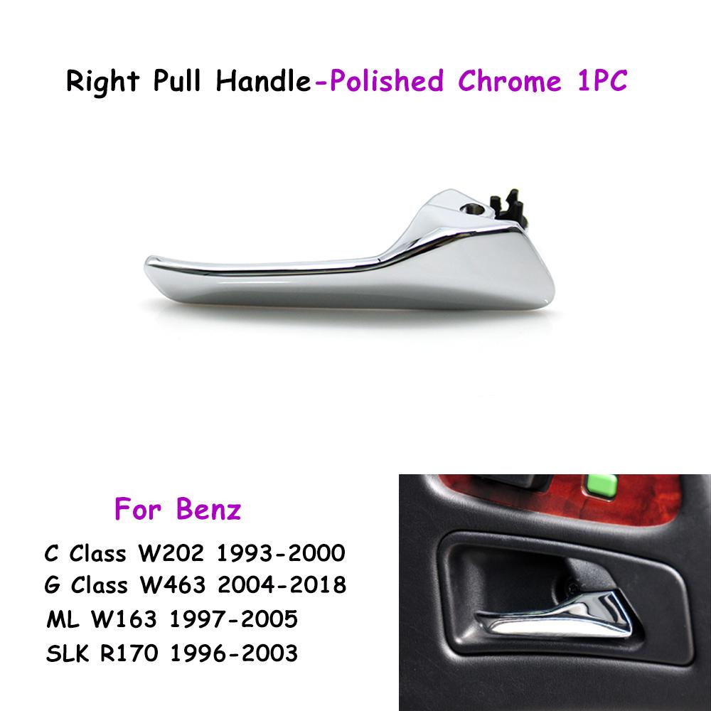 W463 W163 W202 R170 Car Front Rear Left Right Chrome Door Pull Handle And Assembly Replacement For Mercedes Benz G Class
