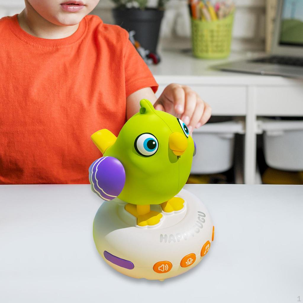 Children's Interactive Bird Toy with Music, Electric for Gifts